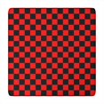 thumbnail image 1 of Red and Black Checkered Pattern Square Fitted Tablecloth with Elastic Edge,Square Table Cover,Washable Elastic Table Cover for Home Kitchen Party Decor 34"x34", 1 of 6