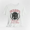 thumbnail image 1 of Red/Black Cute Varsity Style Tailgate Gameday Football Unisex Shirt, 1 of 11