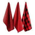 thumbnail image 1 of Red/Black Dishtowel Set, 1 of 4