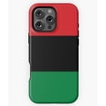 thumbnail image 1 of Red Black Green African Design Phone Case for iPhone 16 15 14 13 12 11 Pro Max, 1 of 2