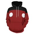 thumbnail image 1 of Red Black Mouse Men's Women New Sweatshirt Hoodie Men's Plus Size Sweatshirt Hooded Sweatshirt 3d Printed Street Men's Cloth, 1 of 6