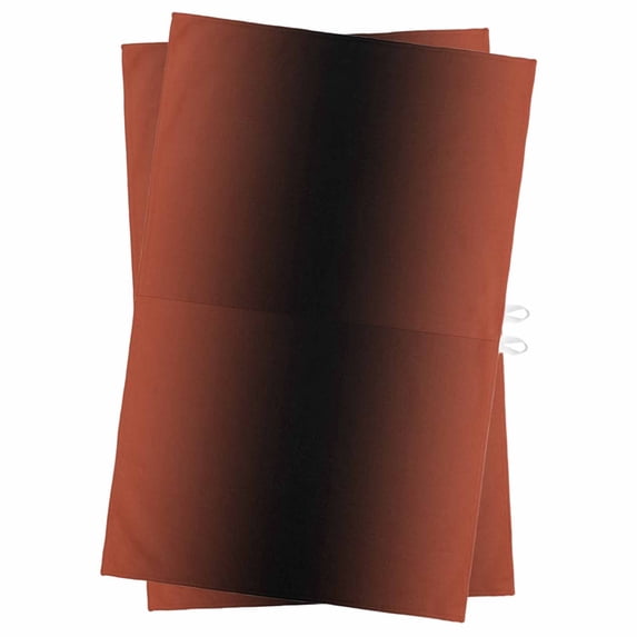 Red Black Ombre Kitchen Towels Set of 2, Water Absorbent Dish Towel, Modern Gradient Abstract Art Decorative Hand Towels - Quick Drying Cloth for Cooking Baking, 18x28 Inch