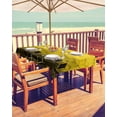 thumbnail image 1 of Red Black Outdoor Tablecloth - 54x80 Inch Rectangle Dining Table Cover, Modern Geometric Abstract Art Watercolor Waterproof Outdoor Table Cloth with Umbrella Hole & Zipper for Picnic/Patio, 1 of 1
