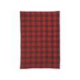 thumbnail image 1 of Red Black Plaid Woven Kitchen Towel, 1 of 4