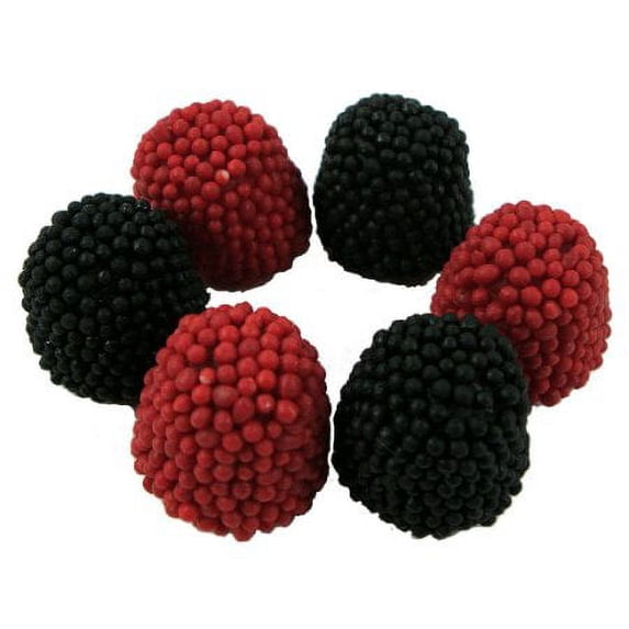 Red & Black Raspberries gummi (2.200 Lbs)