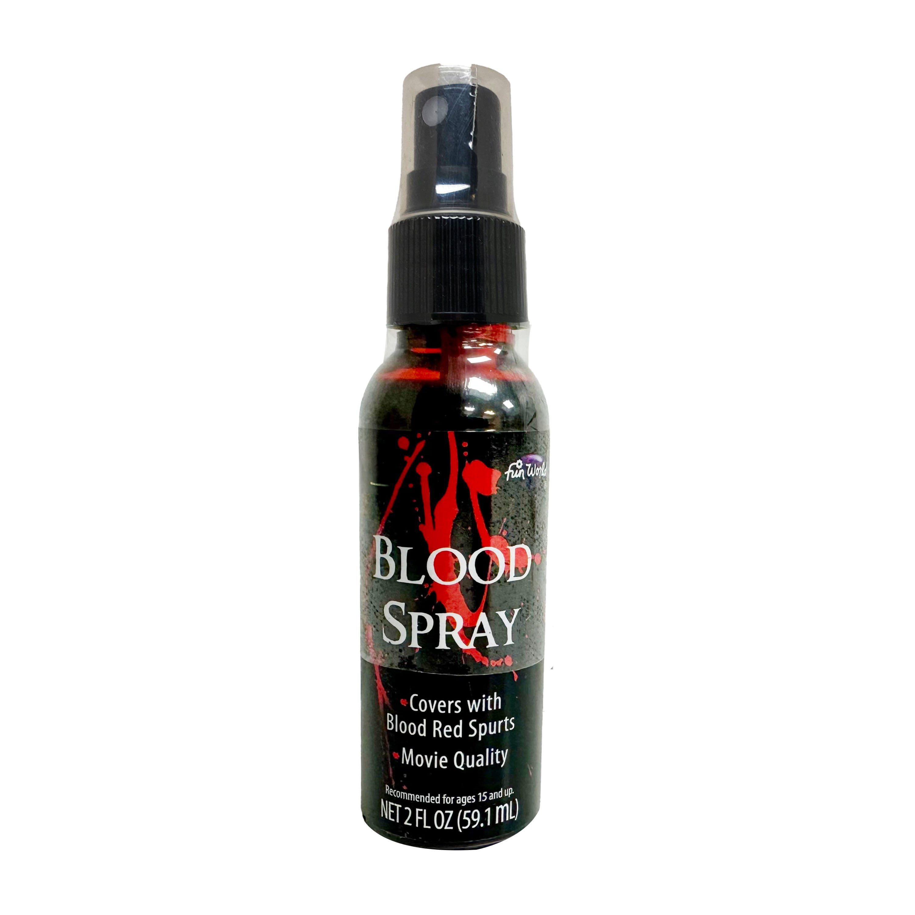 Red Blood Spray, 2 fl oz, Halloween Make-Up for Adults, by Fun World