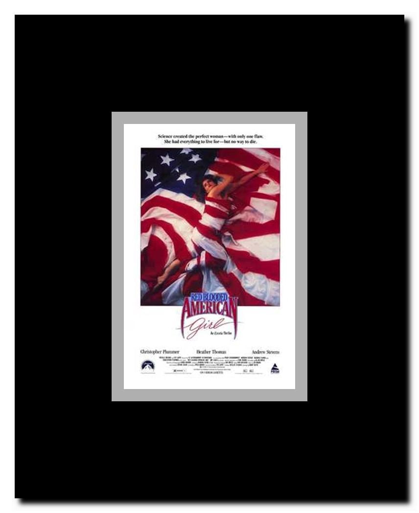 Red Blooded American Girl Framed Movie Poster