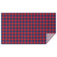 thumbnail image 1 of Red Blue Checkered Pattern Rectangle Tablecloth 60"x102",Waterproof Polyester Rectangle Table Cloth, Wipeable Spillproof Polyester Tablecloth for Dining, Camping, Indoor and Outdoor, 1 of 6