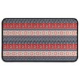 thumbnail image 1 of Red and Blue Christmas Knitted Pattern Door Rugs,Washable Non Slip Door Mats Indoor,Decorative Door Mats,Entry Mat Indoor for Entrance,Bedroom,Kitchen,Bathroom,30"x17", 1 of 6