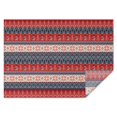 thumbnail image 1 of Red and Blue Christmas Knitted Pattern Rectangle Tablecloth 60"x84",Waterproof Polyester Rectangle Table Cloth, Wipeable Spillproof Polyester Tablecloth for Dining, Camping, Indoor and Outdoor, 1 of 5