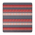 thumbnail image 1 of Red and Blue Christmas Knitted Pattern Square Fitted Tablecloth with Elastic Edge,Square Table Cover,Washable Elastic Table Cover for Home Kitchen Party Decor 34"x34", 1 of 6