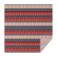 thumbnail image 1 of Red and Blue Christmas Knitted Pattern Square Tablecloth,Waterproof Square Table Cover,Wipeable Spillproof Washable Table Cover for Home Kitchen Party Decor 42"X42"(107x107cm), 1 of 6