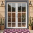 thumbnail image 1 of Red Blue White Star Plaid Checkered Pattern Door Rugs,Washable Non Slip Door Mats Indoor,Decorative Door Mats,Entry Mat Indoor for Entrance,Bedroom,Kitchen,Bathroom,16"x47", 1 of 6