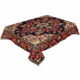 thumbnail image 1 of Red Bohemian Mandala Flower Rectangle Tablecloths 60x90,Western Rustic Tribal Medallion Table Cloth Table Cover Indoor/Outdoor Tabletop Decor for Wedding Holiday Party Dinner Baby Shower, 1 of 7