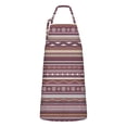 thumbnail image 1 of Red Boho Ethnic Geometric Pattern Apron-Garden Aprons for Women with Pockets-Cotton Linen Waterproof Kitchen Cooking Gardening Aprons Adjustable for Kitchen,Cooking,BBQ and Salon 33x27 Inch, 1 of 7