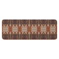 thumbnail image 1 of Red Boho Ethnic Geometric Pattern Kitchen Rug Mat,Kitchen Runner Rugs Non Skid Washable,Decorative Kitchen Floor Mats for Kitchen,Sink,Laundry,17"x47.2", 1 of 7