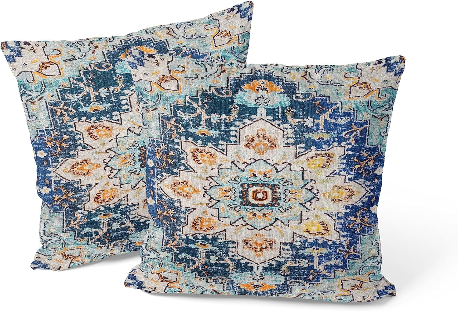 Red Boho Throw Pillow Covers Bohemian Vintage Soft Velvet Pillowcase