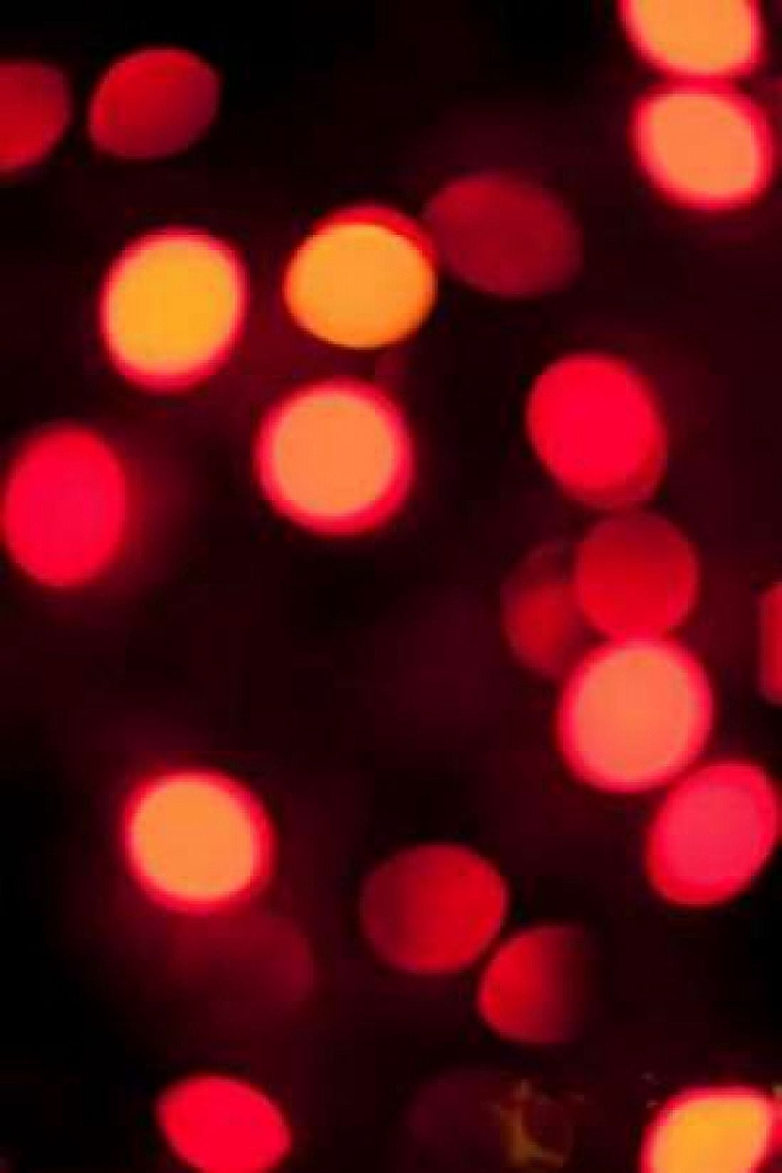 Red Bokeh Canvas Art - Erin Berzel (24 x 36)