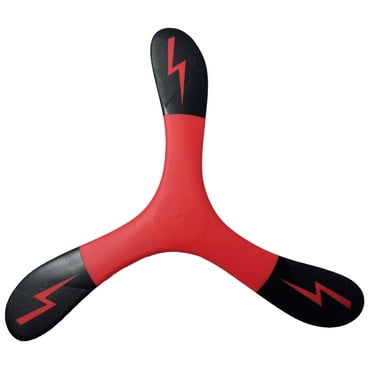 Red Bolt Boomerang - Fast Catch with Attitude!