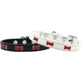 thumbnail image 1 of Dog, Puppy  Pet Widget Fashion Collar, "Red Bone", 1 of 4
