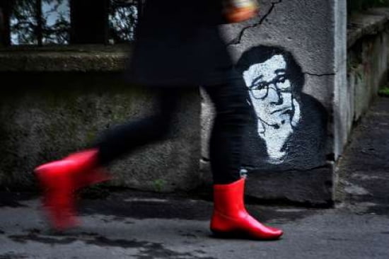Red Boots Canvas Art - Dragan M Babovic (12 x 18)
