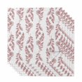 thumbnail image 1 of Red Botanical Cloth Napkins, Pastoral Elegant Spring Floral Washable and Reusable Dinner Napkins Set of 6, Table Napkin for Kitchen Party Birthday Wedding Hotel Housewarming 20"x20", 1 of 9