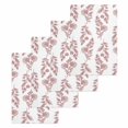 thumbnail image 1 of Red Botanical Kitchen Dish Towels for Drying Dishes Set of 4, Pastoral Elegant Spring Floral Waffle Weave Microfiber Hand Tea Bathroom Towels Quick Dry & Absorbent Towel 15.7x23.6, 1 of 7