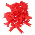 thumbnail image 1 of Red Bow Small Bows for Crafts Present Wrapping Gift Polyester Delicate Wedding 30 Pcs, 1 of 6