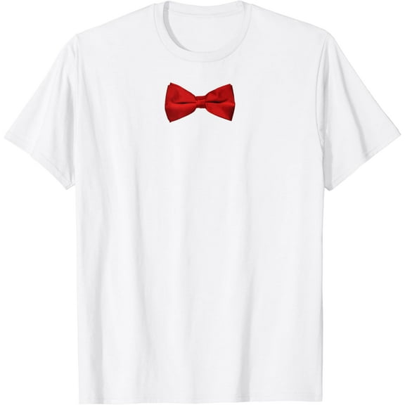 Red Bow Tie T-Shirt T-Shirt100% cotton