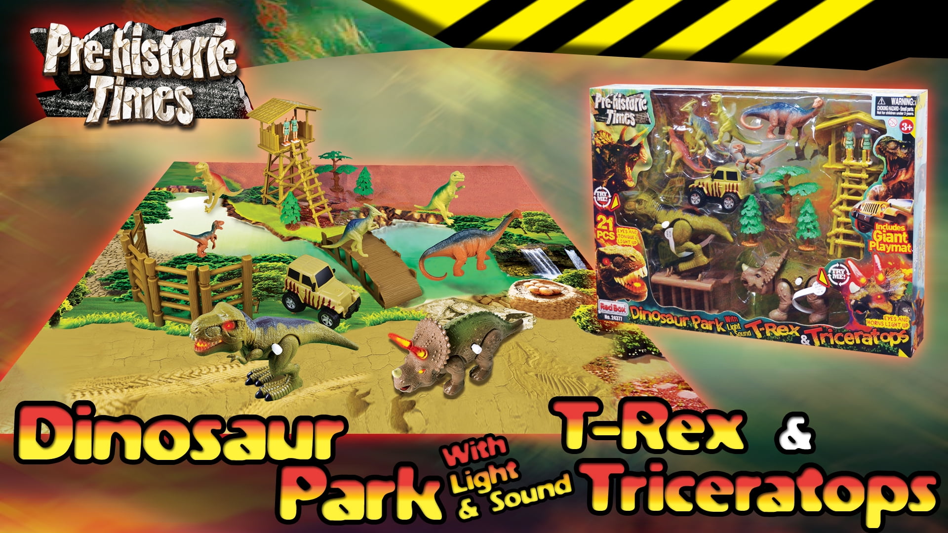 Dinosaur: T- Rex, Green – Geppetto's Toy Box