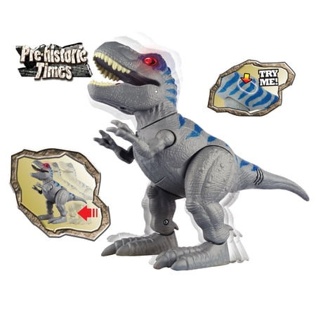 Red Box - Pre-historic Times T-Rex Interactive Toy - Light & Sound, Motorized, Walking