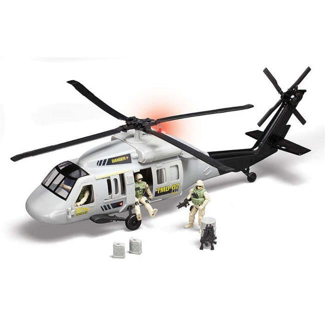 Red Box RB78205 3 Figures Blackhawk Helicopter with Ligth