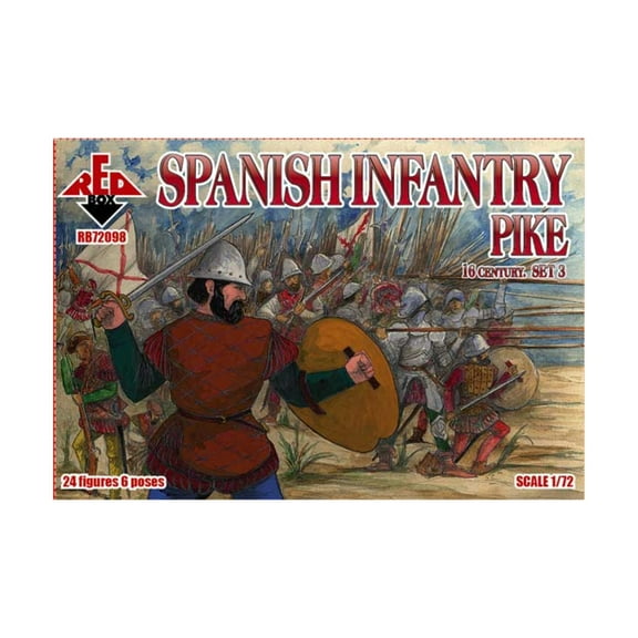 Red Box, The Spanish Infantry Set #3 New