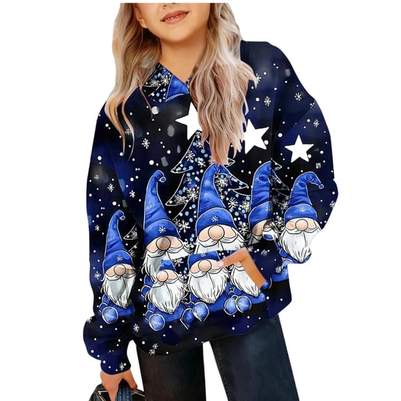 Red Boy Girl Children Boy Girl Long Sleeve Letter Hooded Outfits Sweatshirt for Kid Boat Neck Fleece Lined Wool Festival Christmas Brunch Warm Fuzzy with Hood s 2025 13-14 Years