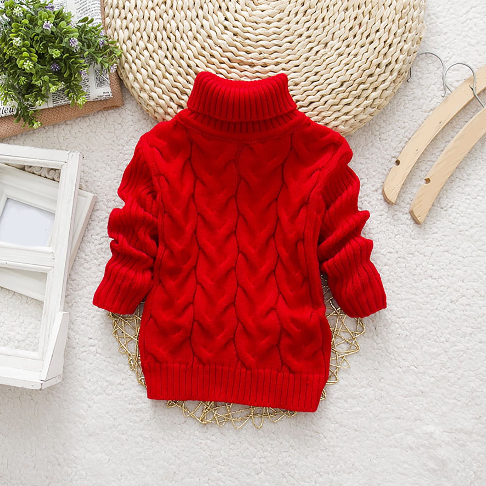 Turtle neck top sweaters for kids