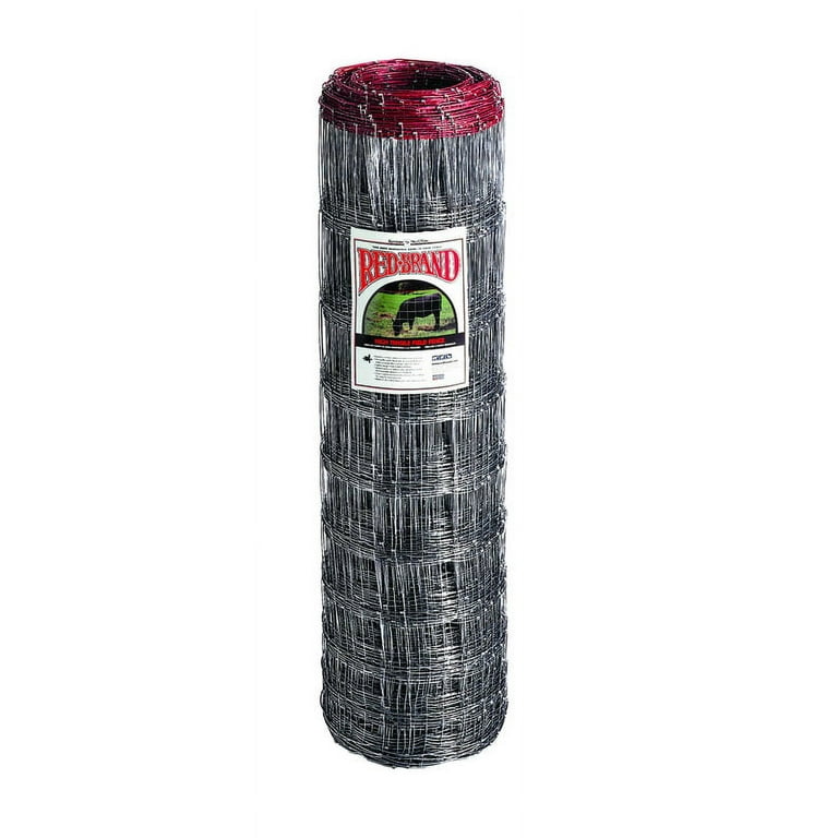Red Brand Monarch 47 in. H X 330 ft. L Steel Field Fence Silver Red Brand Monarch 47 in. H X 330 ft. L Steel Field Fence Silver