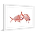 thumbnail image 1 of "Red Bream" Framed Painting Print, 1 of 5
