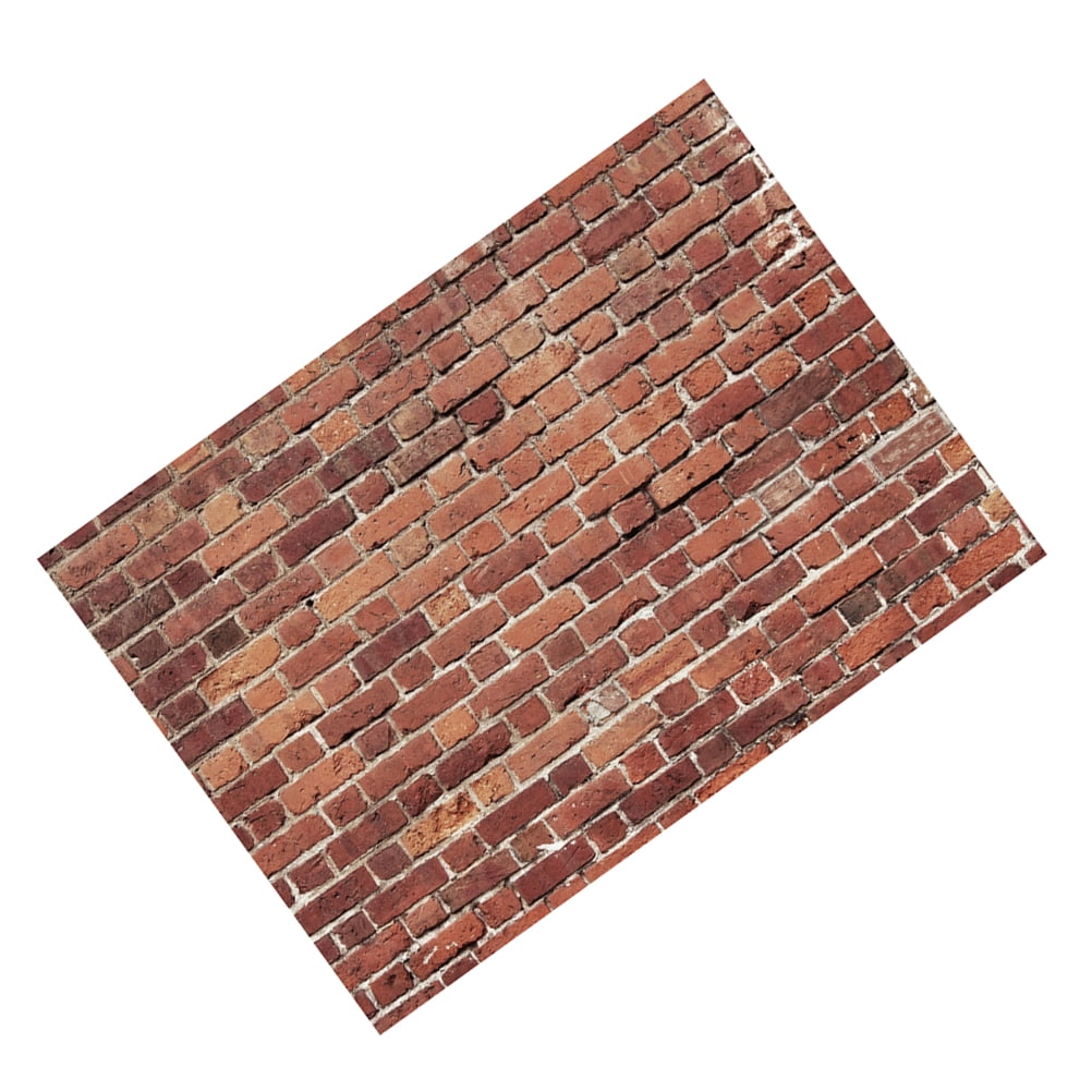 Red Brick Backdrop Polyester Backdrop Background Decor for Photography
