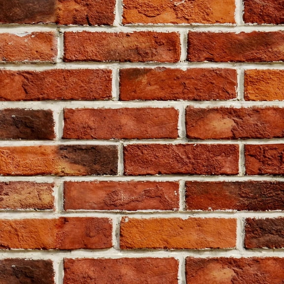 Red Brick Wallpaper Peel and  17.7in x 118.1in Brick Wrapping Paper Self  Faux Stone Removable Wall Paper for Christmas Halloween Fireplace  Bathroom Decoration