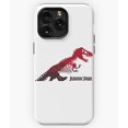 thumbnail image 1 of Red Brown Dinosaur Prehistoric G1089 Phone Case for iPhone17 16 15 14 13 12 11 Pro Max, 1 of 2