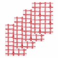 thumbnail image 1 of Red Buffalo Plaid Kitchen Dish Towels for Drying Dishes Set of 4, Farmhouse Check Stripes Retro Geometric Waffle Weave Microfiber Hand Tea Bathroom Towels Quick Dry & Absorbent Towel 15.7x23.6, 1 of 7
