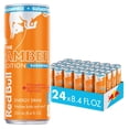 thumbnail image 1 of Red Bull Amber Edition Strawberry and Apricot - Energy drink - Fat: 0 % - 8.5 fl.oz - pack of 24, 1 of 3