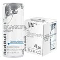 thumbnail image 1 of Red Bull Coconut Edition Energy Drink, Coconut Berry, 80mg Caffeine, 8.4 fl. oz., Pack of 4 Cans, 1 of 18