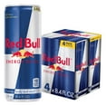 thumbnail image 1 of Red Bull Energy Drink, 80mg Caffeine, 8.4 fl. oz., Pack of 4 Cans, 1 of 17