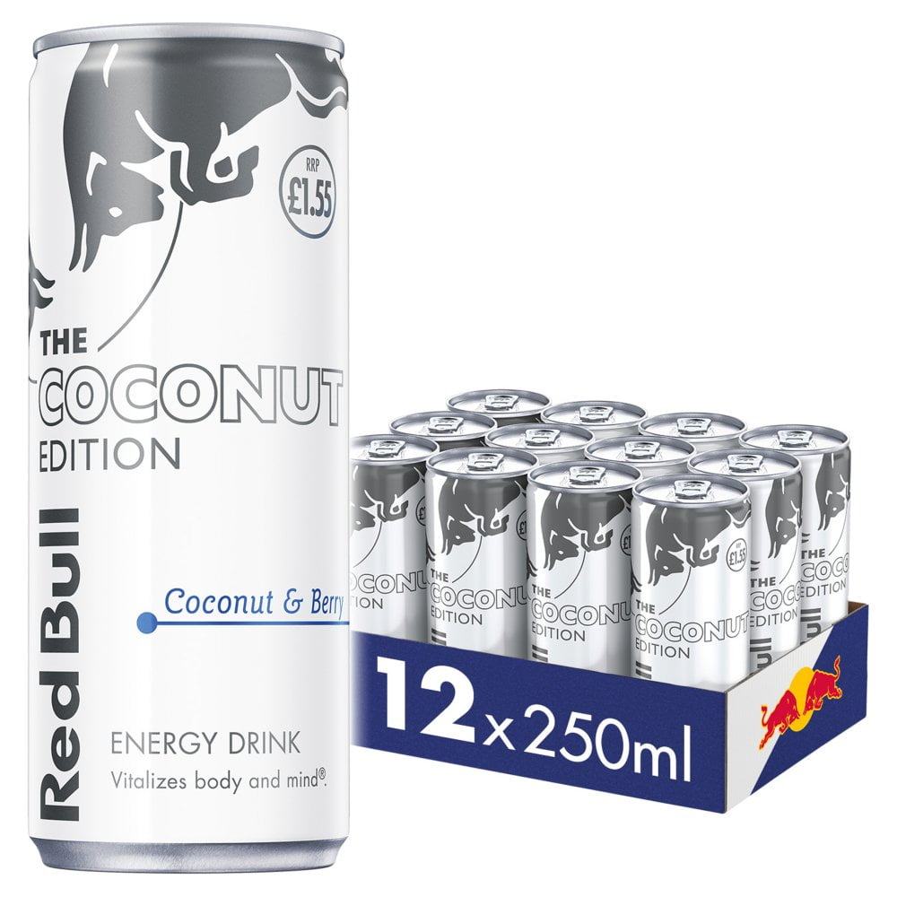 Red Bull Energy Drink Coconut Edition 250ml (pack of 12)