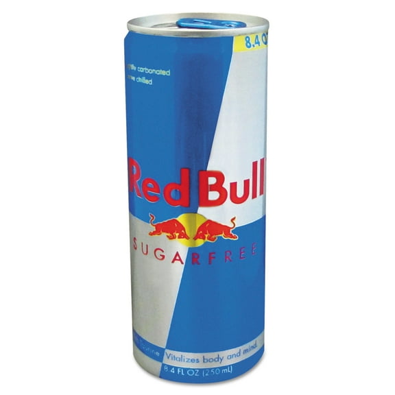 Red Bull Energy Drink, Sugar-Free, 8.4 oz Can, 24/Carton -RDB122114