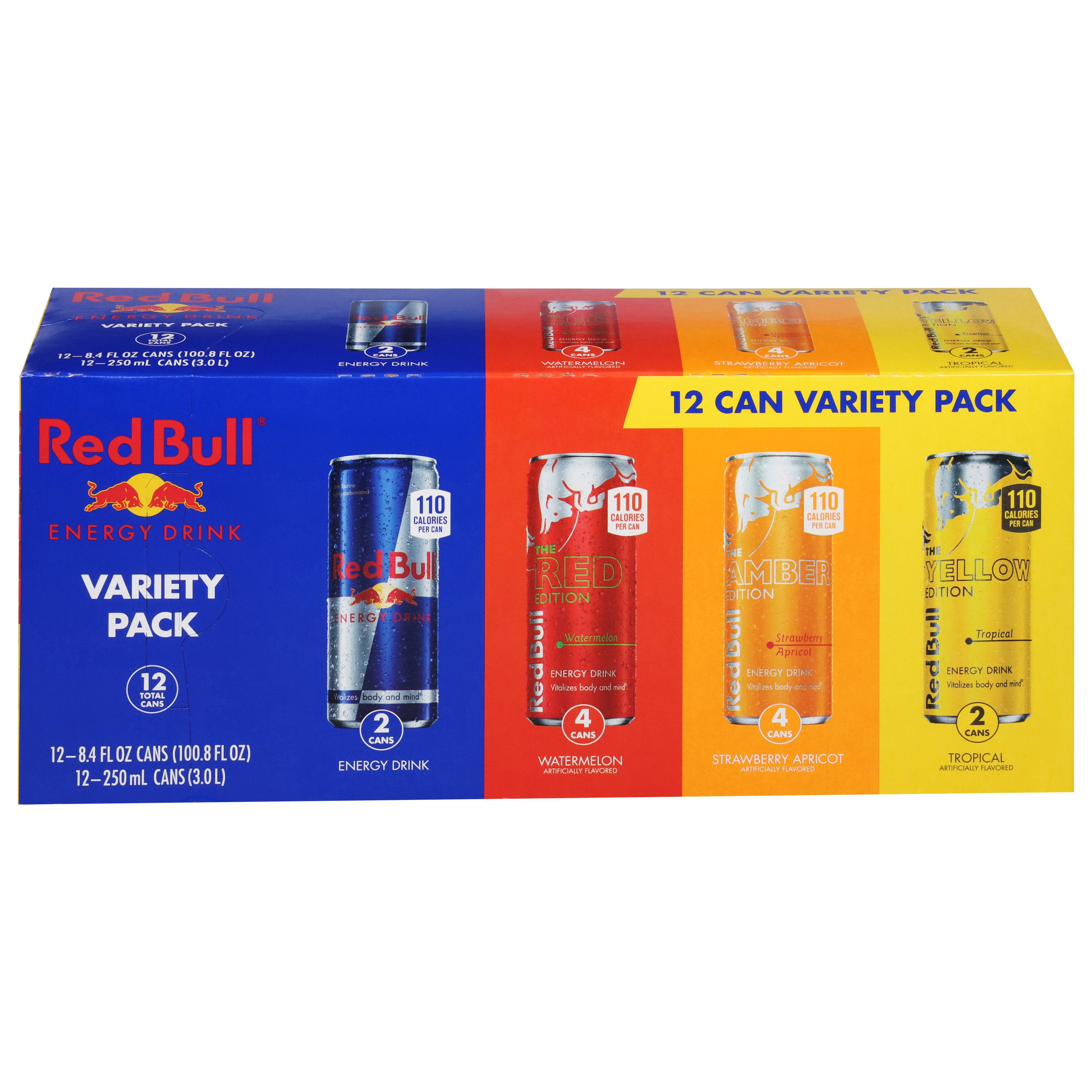 Red Bull Energy Drink Variety Pack 12 pk Cans - 8.4 oz