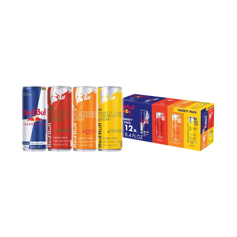 【最安値】RedBull48缶セット2026/11/30 Free Shipping! Red Bull Energy Drink Variety Pack, 8.4 fl oz Cans