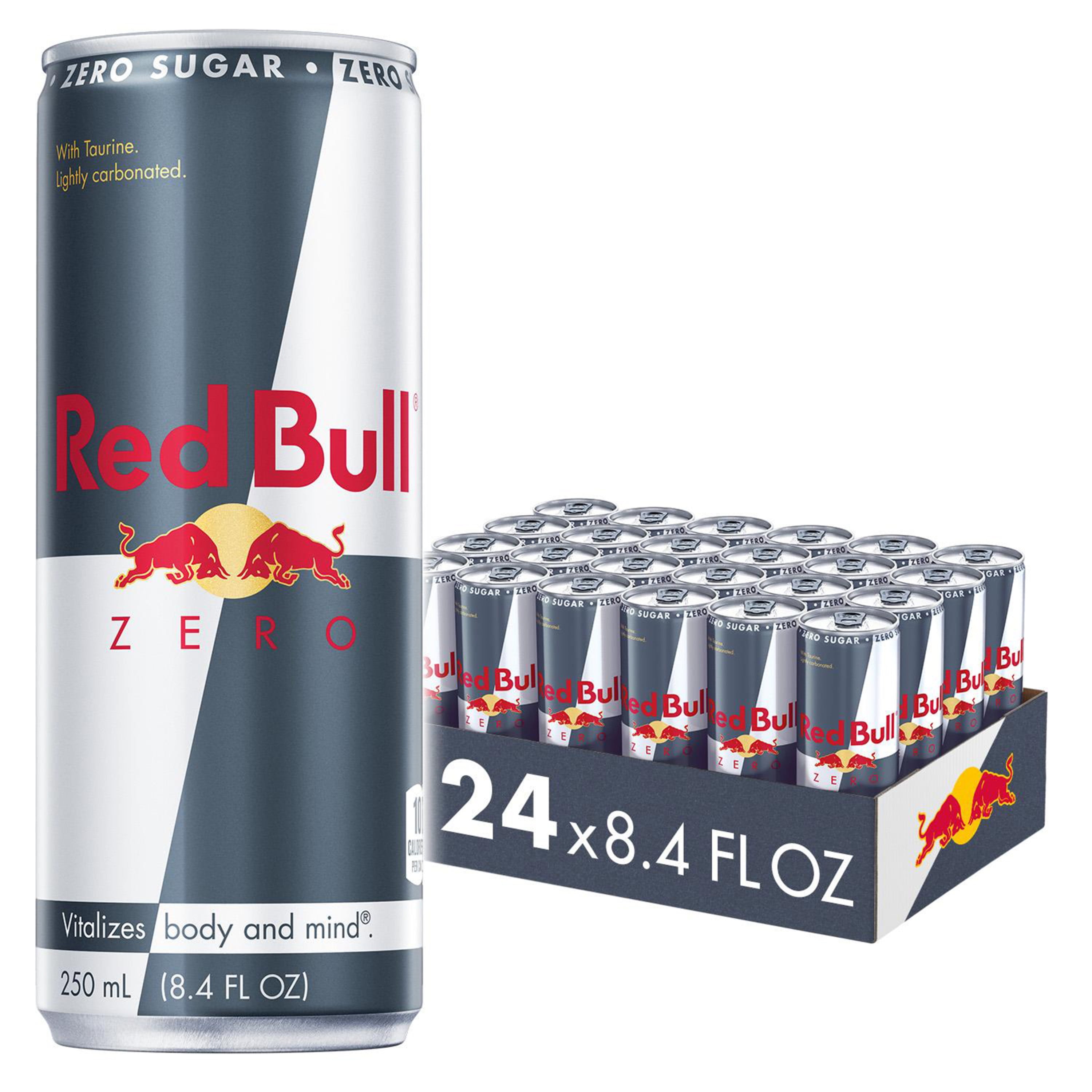 Red Bull Zero Energy Drink, 8.4 Fl Oz - Case of 24 Pack Red Bull Zero Energy Drink, 8.4 Fl Oz - Case of 24 Pack