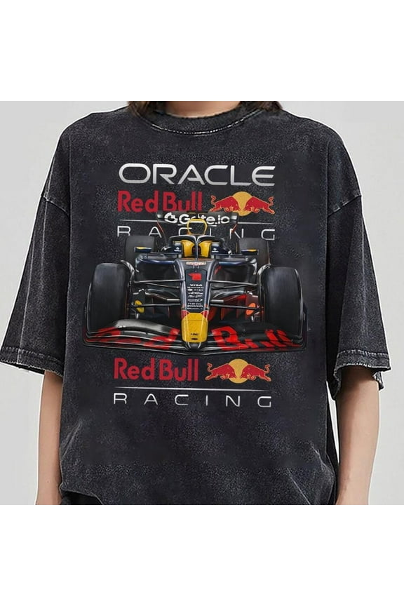 Red Bull Formula 1 Comfort Colors T-Shirt - Max Verstappen F1 - Red Bull Racing Formula One - Red Bull F1 Tee